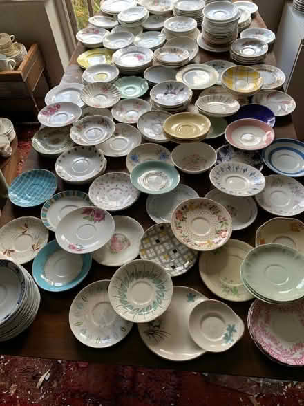 Photo of free Various saucers and plates - over 100! (Rusthall TN3) #1