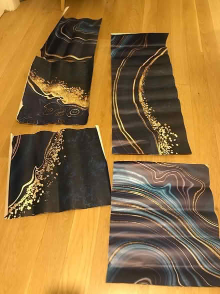 Photo of free Adhesive wall mural offcuts (Herne Hill SE24) #3