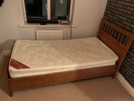 Photo of free Single wooden bed (West Moor NE12) #1