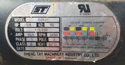 Photo of free Electric Motor (Happy Creek Road, Front Royal) #1
