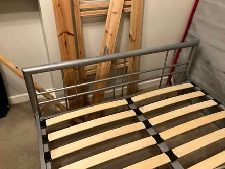 Photo of free Metal, double bed frame (Central Lancaster LA1) #2