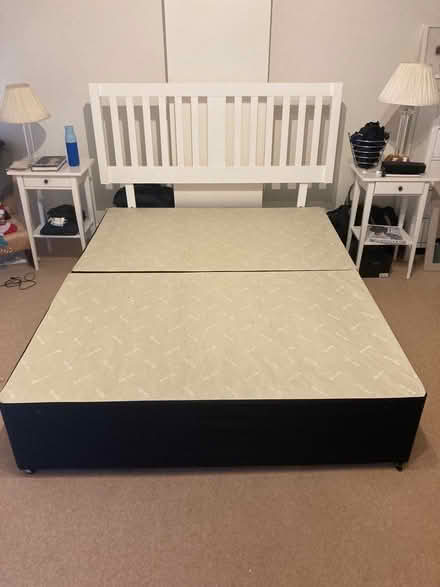 Photo of free King Bed base, storage + headboard (Henley-On-Thames RG9) #1