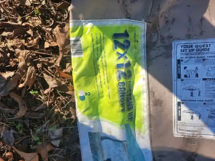 Photo of free Tent Canopy (JCC (JCC (JCC (off Croaker Rd)) #1