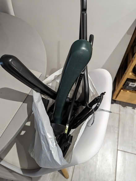Photo of free Small bag of plastic hangers (Huntley) #1