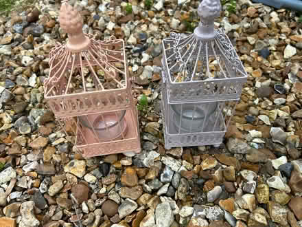 Photo of free Candle lanterns x2 (DT4) #2