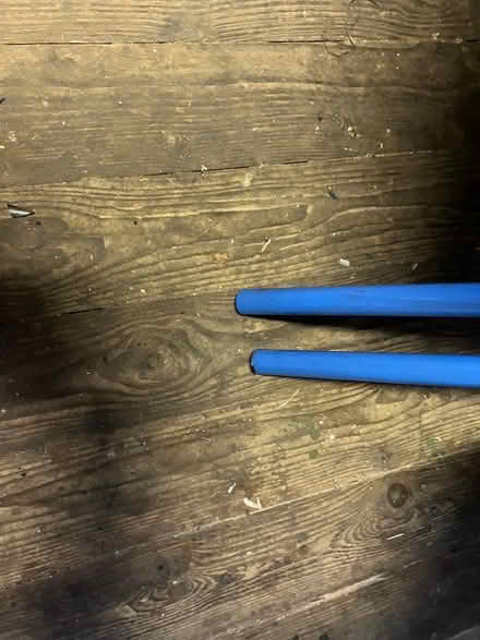 Photo of free Blue folding metal chairs (Orpington BR5) #3