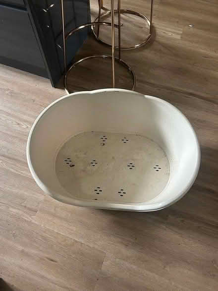 Photo of free Large plastic dog bed (Charminster) #2