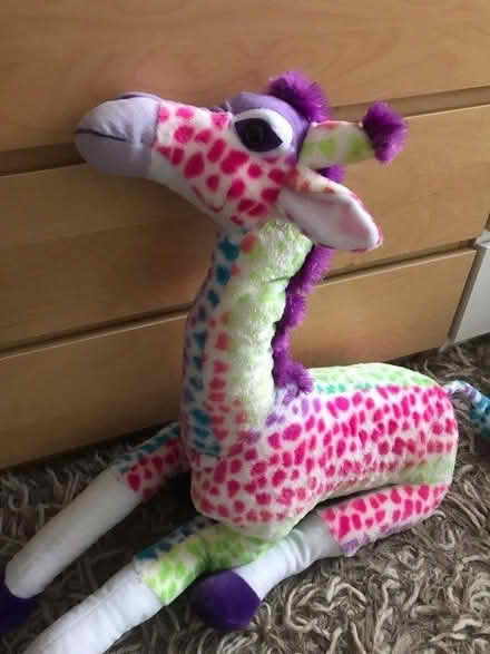 Photo of free Large stuffed toy giraffe (Brixton) #2