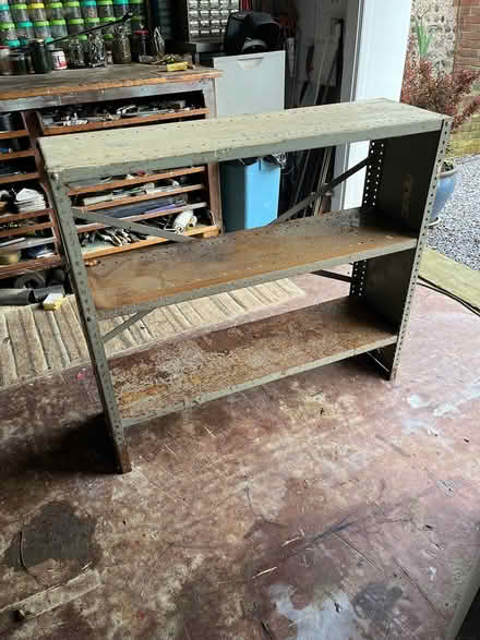 Photo of free Dexon metal shelves (BN42 southwick) #1