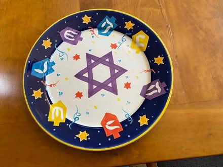 Photo of free Hanukkah serving platter (E. Los Gatos: LG Blvd/Kennedy) #1