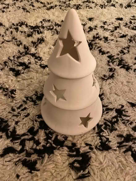 Photo of free Ceramic Christmas tree tea light holder (Lower Walkley S6) #2