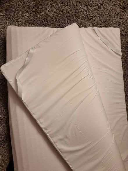 Photo of free King Size Memory Foam Mattress & topper (Leziate PE32) #3
