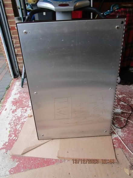 Photo of free Opening Metal and Glass Noticeboard (Old Basing RG24) #1