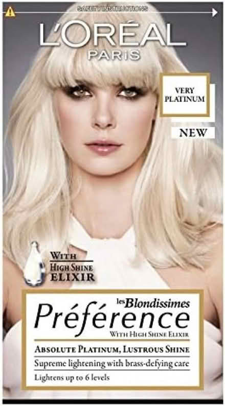 Photo of free L'Oreal Preference - Very Platinum (Earlham NR5) #1