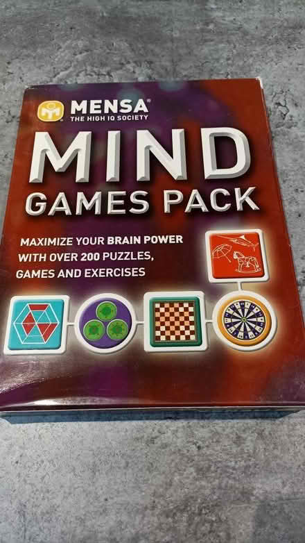 Photo of free Mensa mind games pack (East grinstead RH19) #1