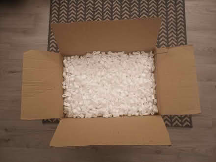 Photo of free Box of polystyrene packing bits (Potton SG19) #1