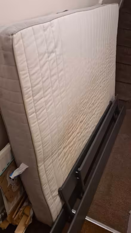 Photo of free Double mattress and frame TO GO (Hanover BN2) #2