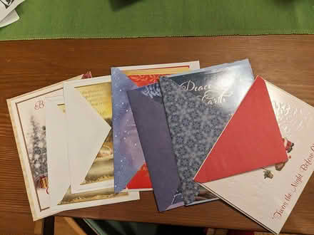 Photo of free 8 Christmas cards, some religious (Petworth/Brightwood) #1