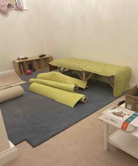 Photo of free Blue carpet approx 2.8x3.5m (Standen park house LA1) #1