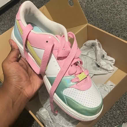 Photo of free Uk size 5 Nike retro trainers (CR7) #2