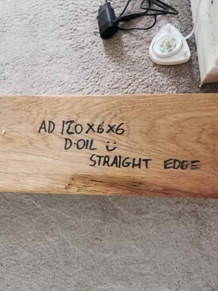 Photo of free Wooden beam / mantel (B47 Wythall) #3
