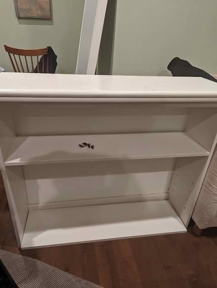 Photo of free white solid wood bookcase (exeter nh) #1