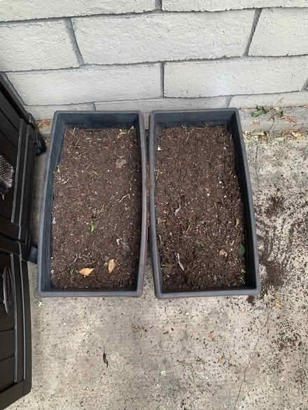Photo of free 3 Gardening Pots with Soil (Huntington Harbor) #2