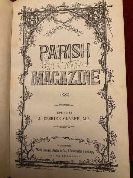 Photo of free Parish Magazine 1889 (Chapel-en-le-Frith SK23) #2