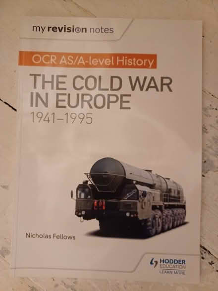 Photo of free A level History book: The Cold War (New Catton NR3) #1