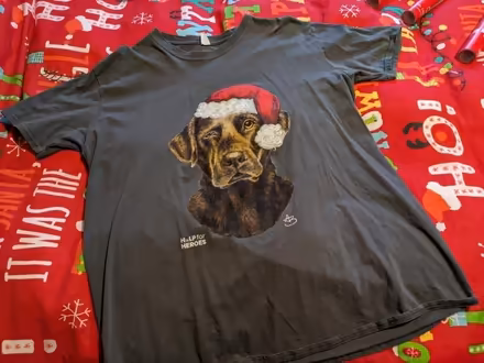 Photo of free Heroes Christmas T-Shirt XL (Bedwell SG1) #1