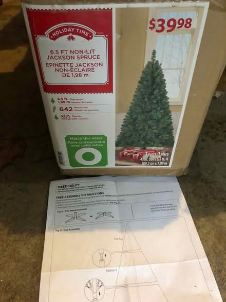Photo of free Xmas Tree 6 1/2 foot (Kitchener) #2