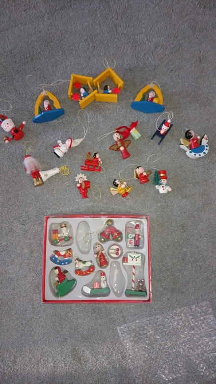 Photo of free Dinky wooden tree ornaments (Church Hill North B98) #1