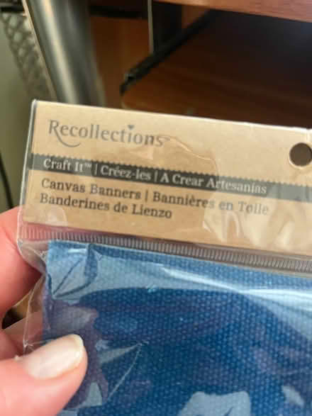 Photo of free 12 piece blue denim canvas banners (Bethesda) #2