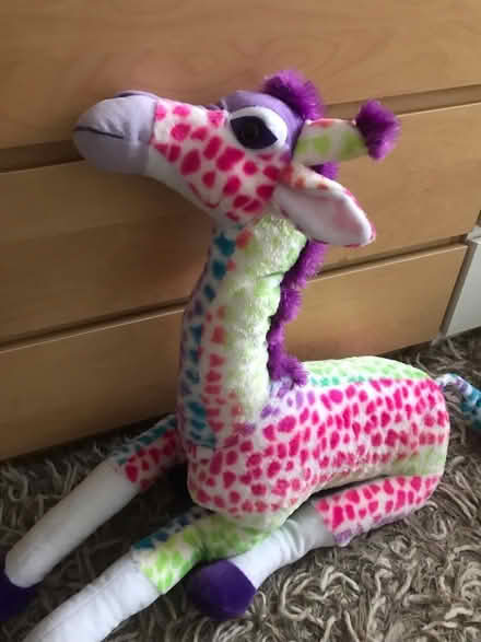 Photo of free Large stuffed toy giraffe (Brixton) #1