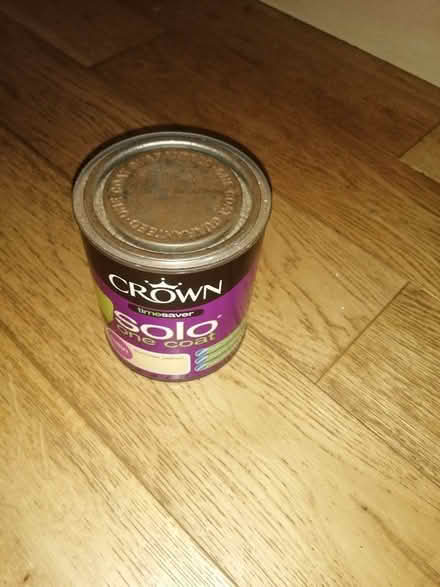Photo of free Small tin of Yellow One Coat Paint (Aylesford Common ME5) #2