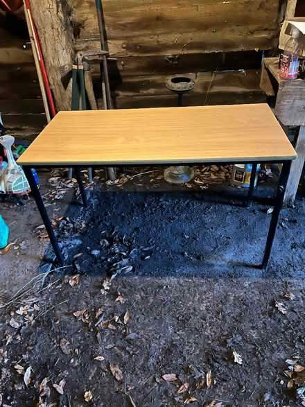 Photo of free Table/desk (school-type) (Sheffield Park TN22) #1