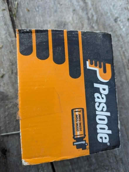 Photo of free Paslode staple gun staples and fuel cell (Cheadle SK8) #2