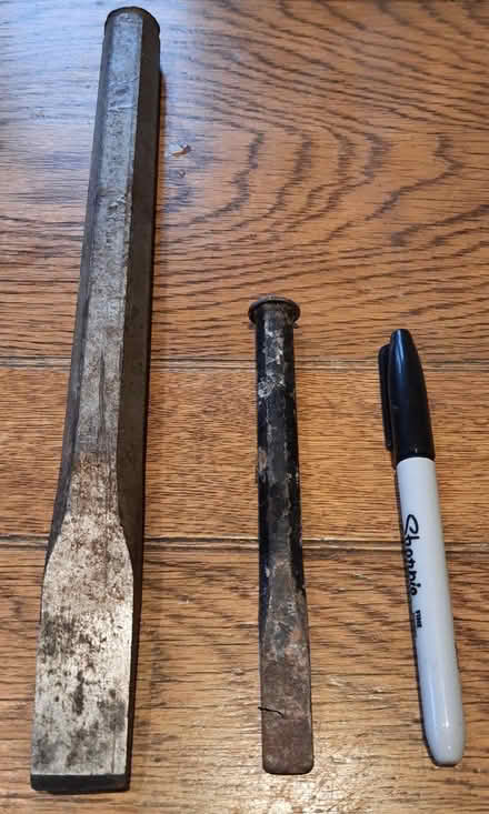 Photo of free Two cold chisels (Royal Leamington Spa CV32) #1