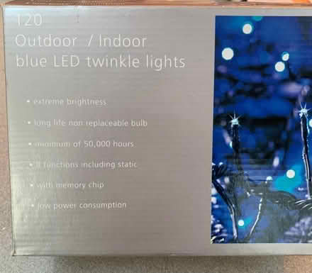 Photo of free Christmas lights - blue (Solihull B91) #1