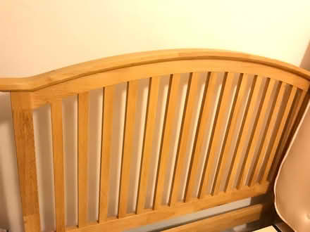 Photo of free 4Foot bed with mattress- (damaged) (BD12 Bailiff Bridge) #4