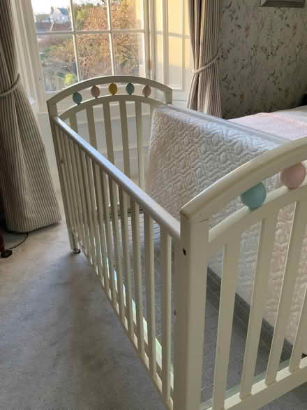 Photo of free Baby’s cot (Stirling FK8) #3