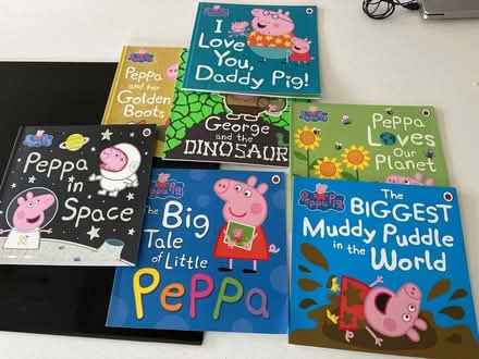 Photo of free 7 Large Peppa Pig Books (Staines-upon-Thames TW18) #1