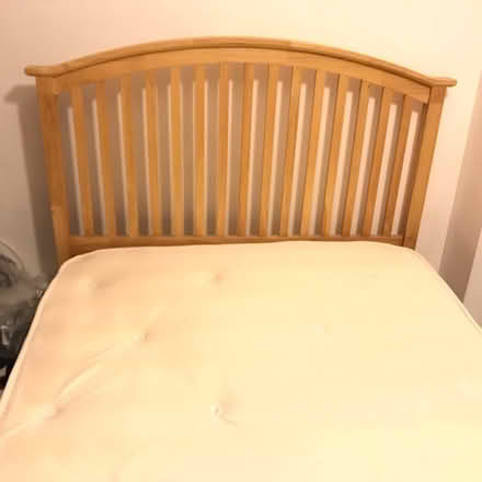 Photo of free 4Foot bed with mattress- (damaged) (BD12 Bailiff Bridge) #2