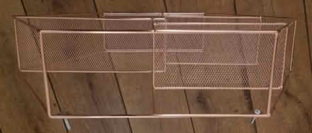 Photo of free Small shelves rose gold (Lewisham SE13) #2