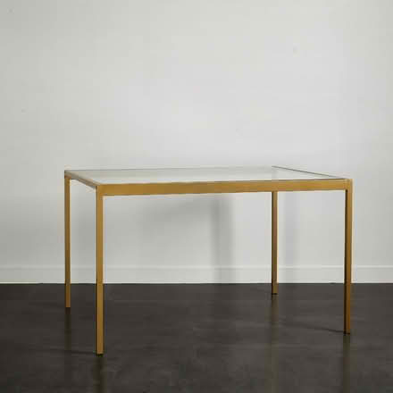 Photo of free Glass and Metal Dining Table / Desk (Los Feliz) #1