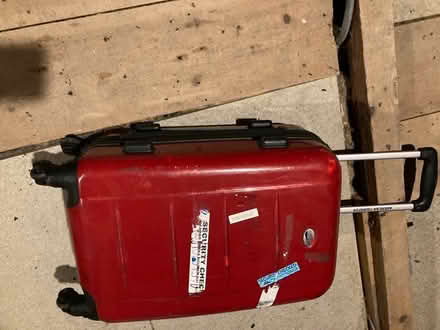 Photo of free Large & small Hard shell suitcases (OX44 Little Milton) #1
