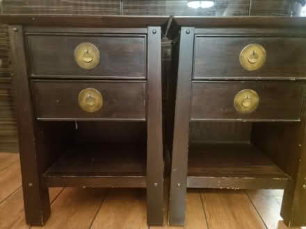 Photo of free Bed side cabinets pair (Lewisham SE13) #1