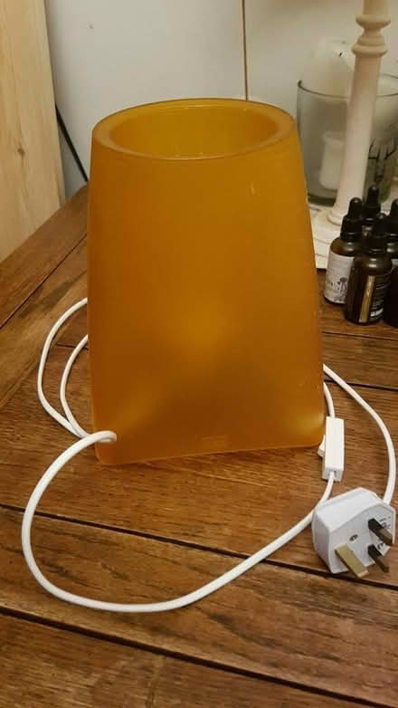 Photo of free Orange plastic lamp (Bristol BS9 Henleaze) #1