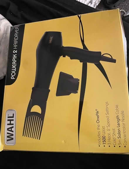 Photo of free Wahl hairdryer (CR7) #1