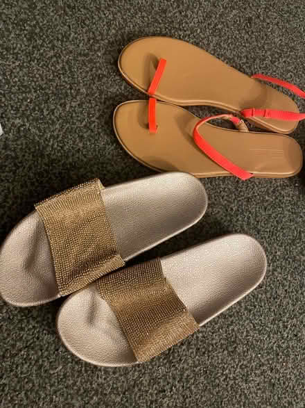 Photo of free 2x size 7 ladies sandals (CR7) #1